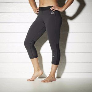 Women's Reebok Combat Capri Black BK2186 2XS-M